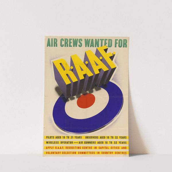 Air Crews Wanted for R.A.A.F. by Anonymous