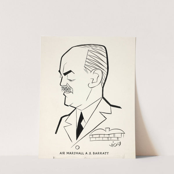 Air Marshall AS Barratt by Victor Weisz