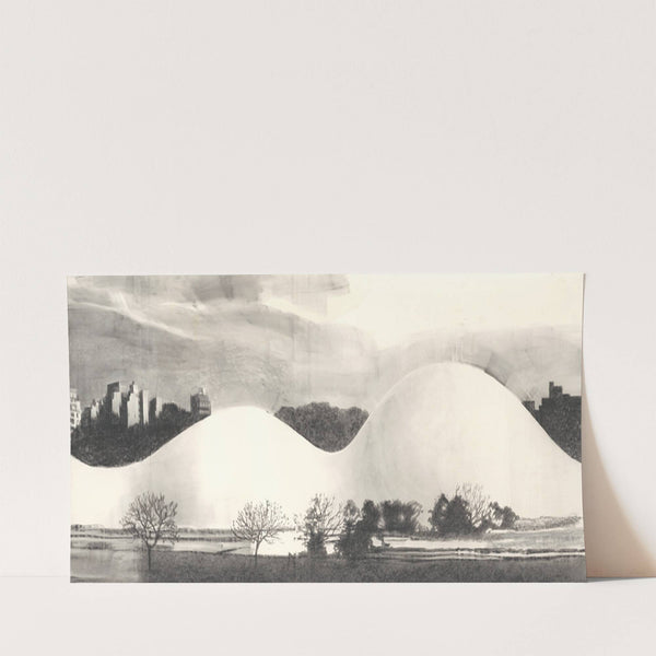 Air-supported exhibition building for the U.S. Atomic Energy Commission (1960) by Victor Alfred Lundy