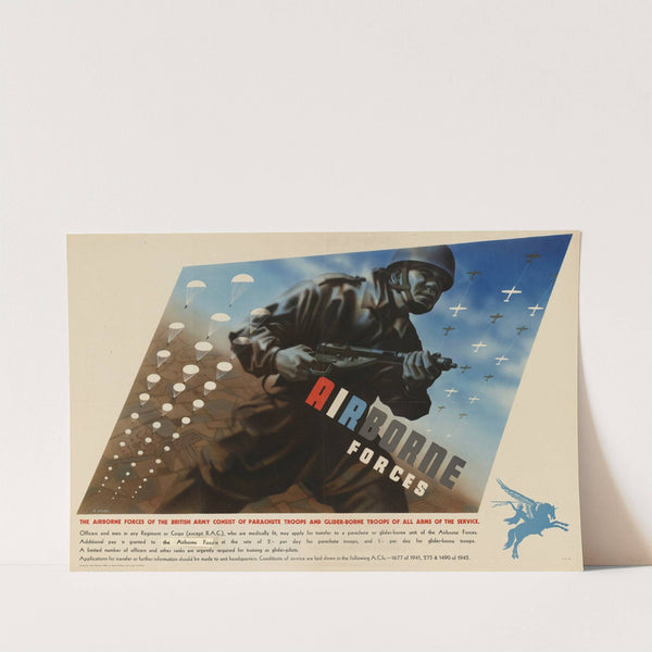 Airborne Forces by Abram Games