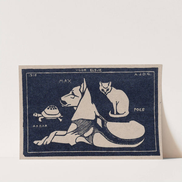 Akbar, Max, Poes (1916) by Julie de Graag