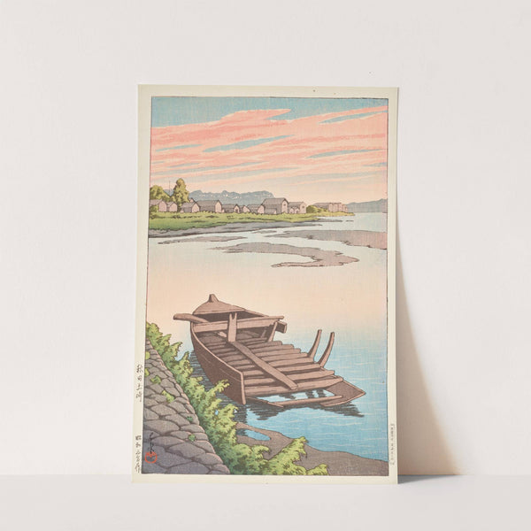 Akita Tsuchizaki (1928) by Kawase Hasui