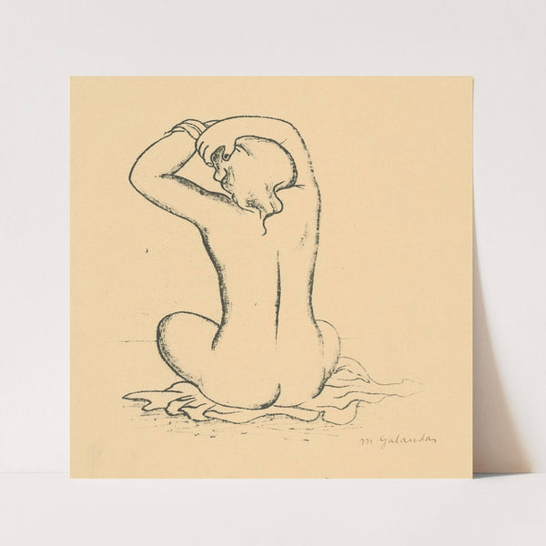 Akt (1926) by Mikuláš Galanda