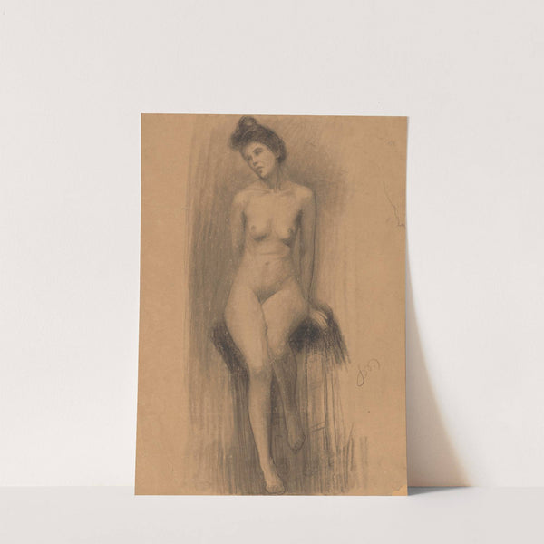 Akt kobiety by Stanisław Wyspiański