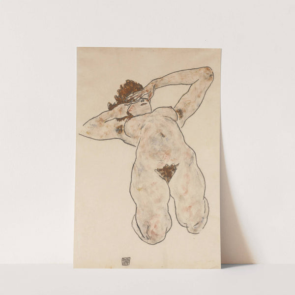 Akt (Nude) (1917) by Egon Schiele