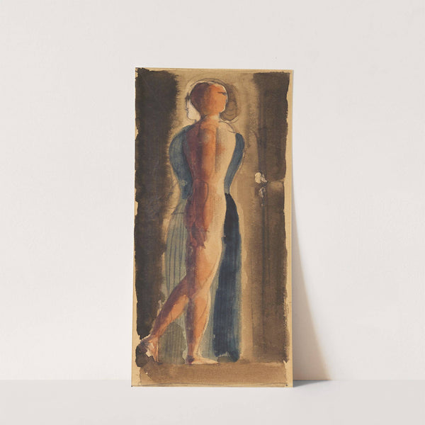 Akt und Frau (1925) by Oskar Schlemmer