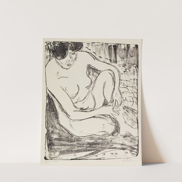 Aktstudie (1907) by Ernst Ludwig Kirchner