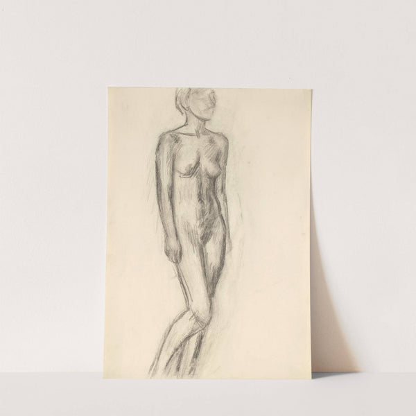 Aktstudie by Walther Gamerith