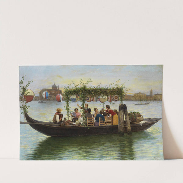 Al Festa del Redentore (1904) by Luigi Pastega