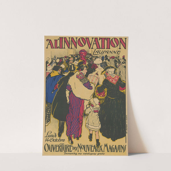 Al’ Innovation Lausanne (1912) by Edouard Vallet