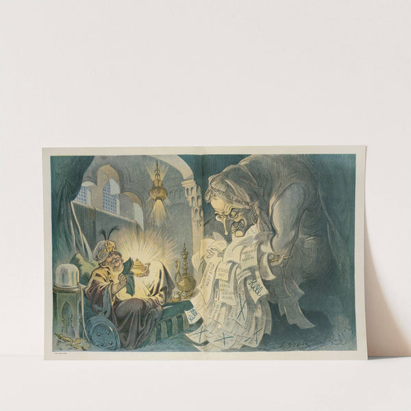 Aladdin and the wonderful lamp (1907) by Udo Keppler