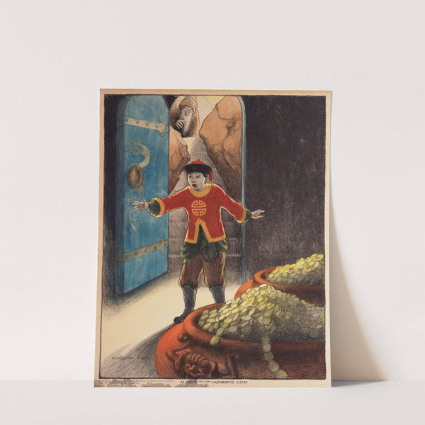 Aladdin And The Wonderful Lamp by Elizabeth Tyler Wolcott
