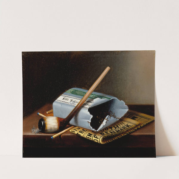 Alas, Poor Yorick by William Michael Harnett