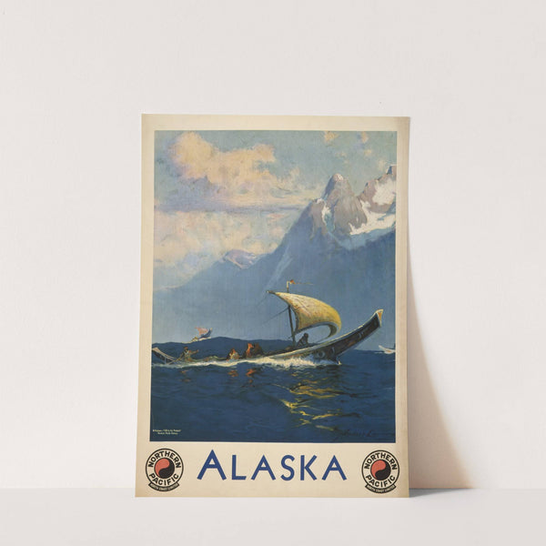 Alaska Northern Pacific, North Coast Limited by Sydney Mortimer Laurence