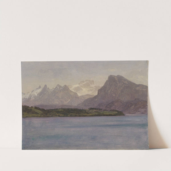 Alaskan Coast Range (ca. 1889) by Albert Bierstadt
