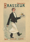 Albert Brasseur dans ‘Le petit café’ de Tristan Bernard (1912)