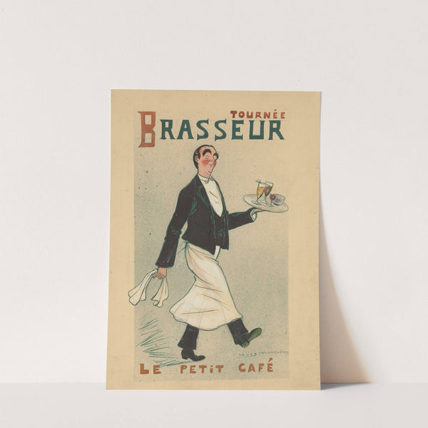 Albert Brasseur dans ‘Le petit café’ de Tristan Bernard (1912) by Yves Marevéry