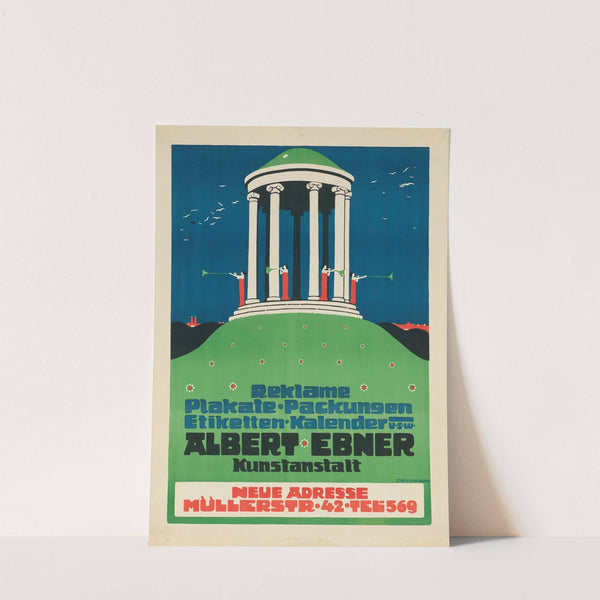 Albert Ebner Kunstanstalt. Reklame Plakate Packungen u.s.w. (1912) by Emil Pirchan
