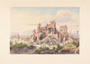 Albert – Les ruines de Notre-Dame de Brébières (1920)
