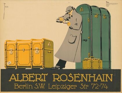 Albert Rosenhain. Berlin S.W. Leipziger Str 72-74 (1913)