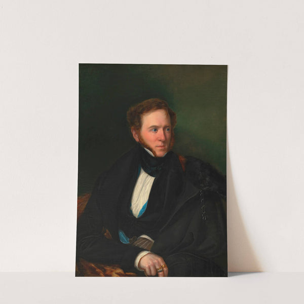 Albert von Camesina (Grafiker und Altertumsforscher) by Johann Nepomuk Mayer