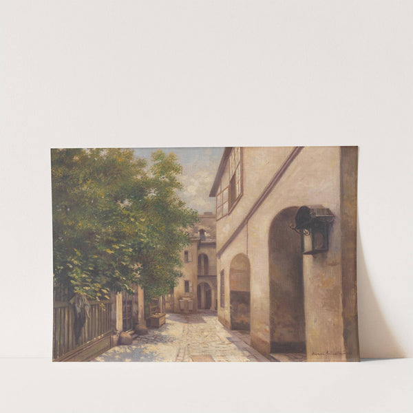 Albertplatz 8, Hofansicht (8. Bezirk) (1920) by Anni Schedlbauer