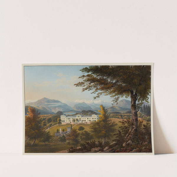 Albisbrunn. Wasser-Heil-Anstalt im Canton Zürich by Johann Jakob Meyer