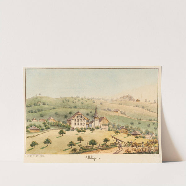 Albligen by Jakob Samuel Weibel