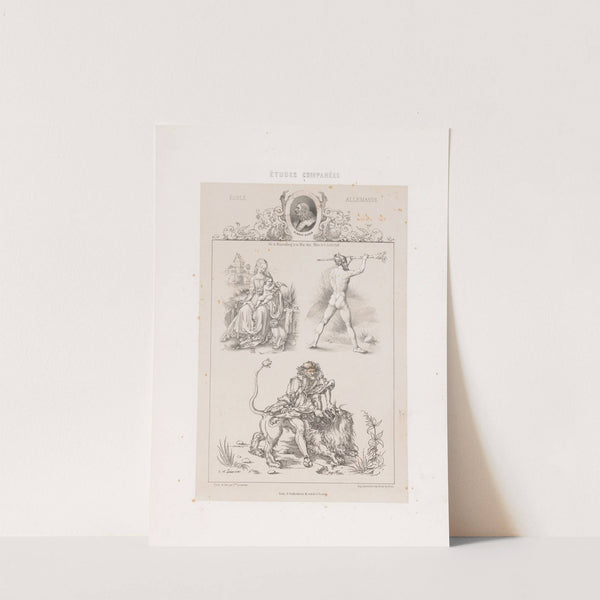 Albrecht Dürer – École Allemande (1850) by Joseph Rose Lemercier