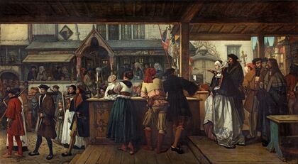 Albrecht Dürer Visiting Antwerp in 1520