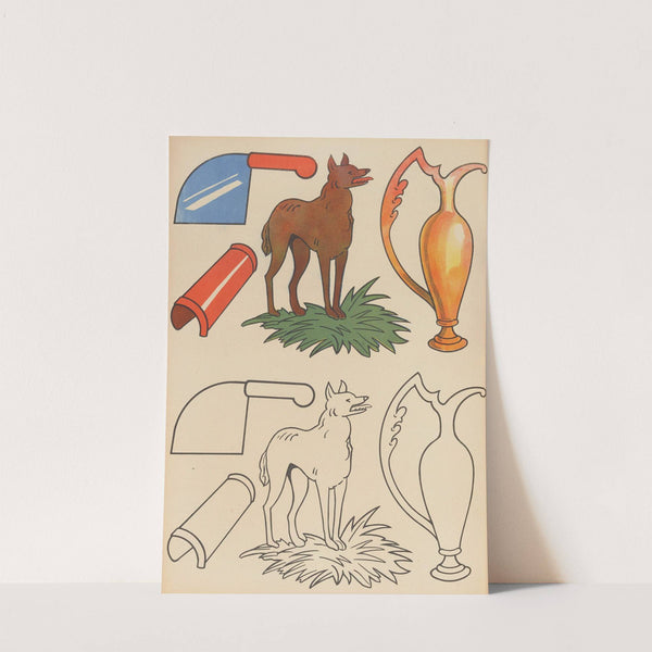 Album à colorier Pl.17 (1935-1936) by Gaston Marechaux