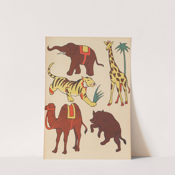 Album à colorier Pl.20 (1935-1936) by Gaston Marechaux