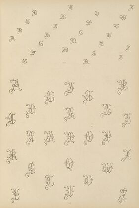 Album de chiffres & monogrammes couronnes de noblesse, françaises et etrangères Pl.015 — size preview