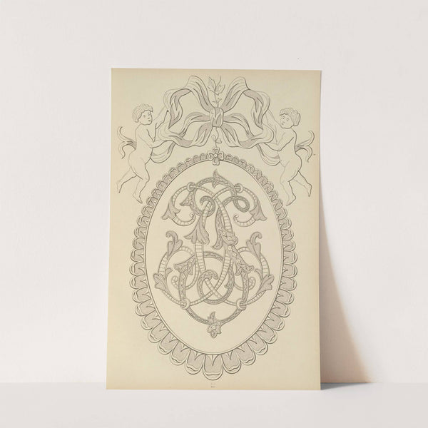 Album de chiffres & monogrammes couronnes de noblesse, françaises et etrangères Pl.045 by Ch Crouvezier