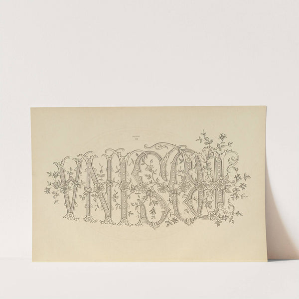 Album de chiffres & monogrammes couronnes de noblesse, françaises et etrangères Pl.076 (1903) by Ch Crouvezier