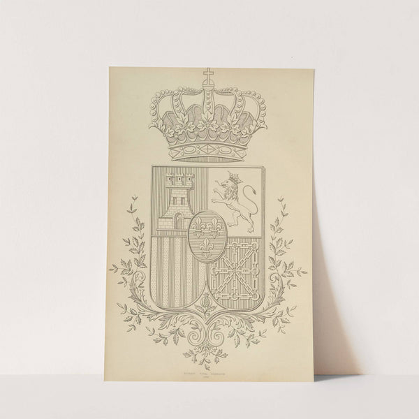 Album de chiffres & monogrammes couronnes de noblesse, françaises et etrangères Pl.100 by Ch Crouvezier