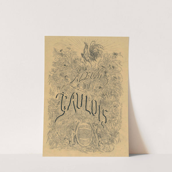 Album du Gaulois – frontispice (1869) by Félicien Rops