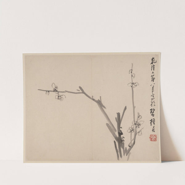 Album of Blossoming Plum Pl.5 (1742) by Li Fangying