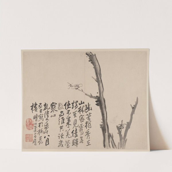 Album of Blossoming Plum Pl.8 (1742) by Li Fangying