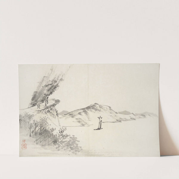 Album of Fifteen Ink Paintings Pl.04 by Hine Taizan