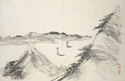 Album of Fifteen Ink Paintings Pl.15