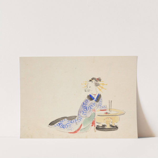 Album of Ichiryusai Hiroshige’s Sketches Pl.04 (ca. 1850) by Utagawa Hiroshige