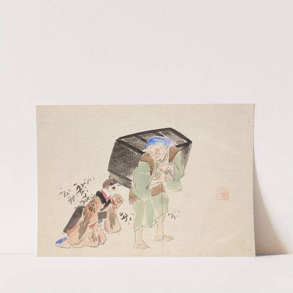 Album of Ichiryusai Hiroshige’s Sketches Pl.15 (ca. 1850) by Utagawa Hiroshige