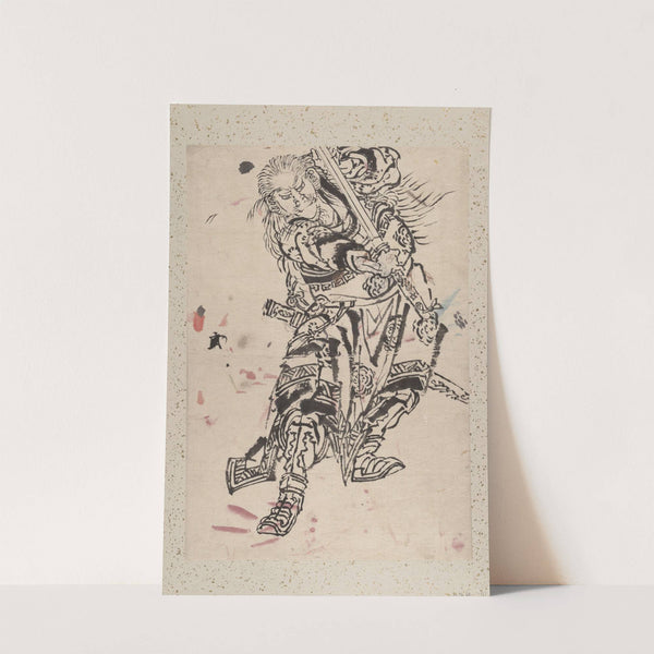 Album of Sketches by Katsushika Hokusai and His Disciples Pl.06 (19th century) by Katsushika Hokusai