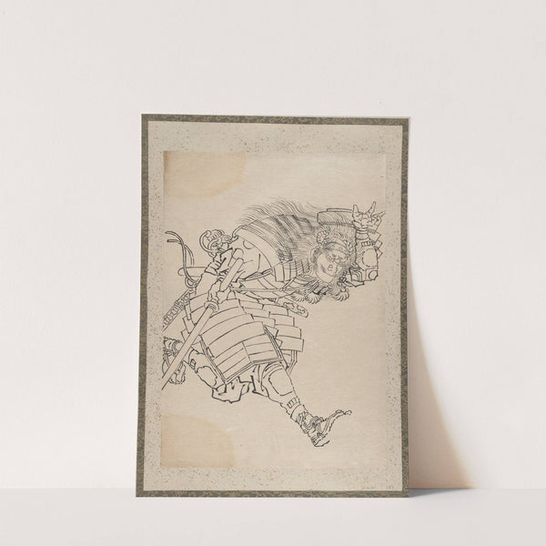 Album of Sketches by Katsushika Hokusai and His Disciples Pl.18 (19th century) by Katsushika Hokusai