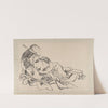 Album of Sketches by Katsushika Hokusai and His Disciples Pl.23 (19th century) by Katsushika Hokusai