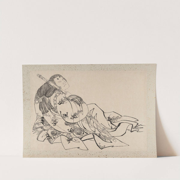 Album of Sketches by Katsushika Hokusai and His Disciples Pl.23 (19th century) by Katsushika Hokusai