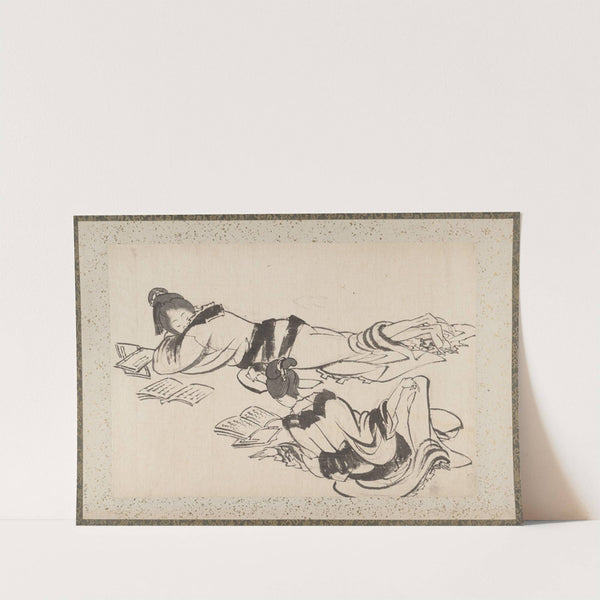 Album of Sketches by Katsushika Hokusai and His Disciples Pl.27 (19th century) by Katsushika Hokusai