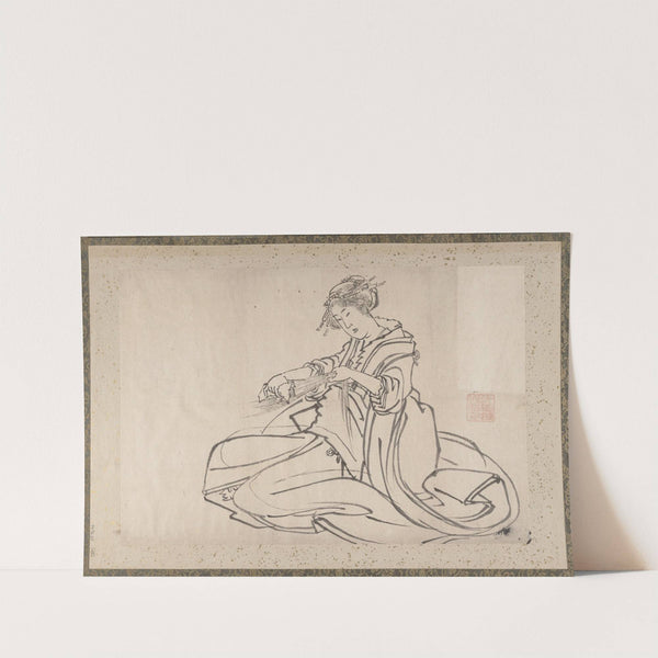 Album of Sketches by Katsushika Hokusai and His Disciples Pl.28 (19th century) by Katsushika Hokusai