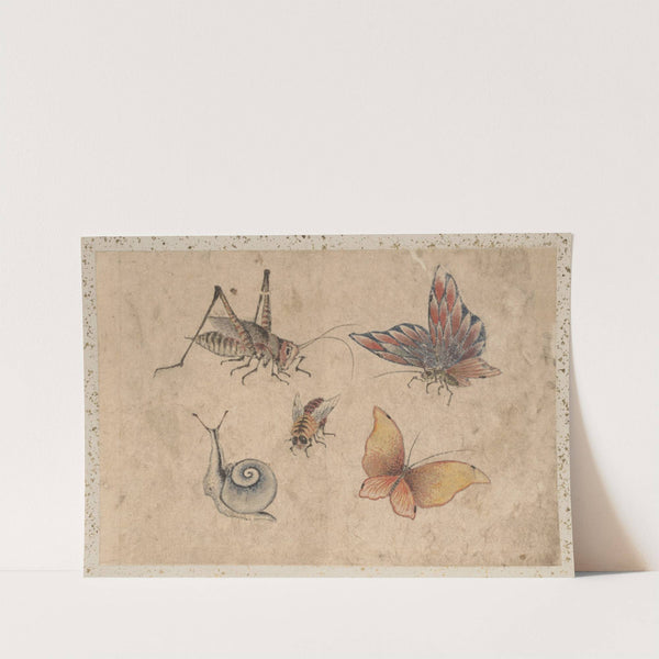 Album of Sketches by Katsushika Hokusai and His Disciples Pl.36 (19th century) by Katsushika Hokusai